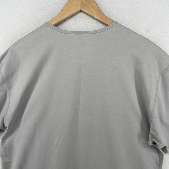 BYLT Shirt Mens XL Drop Cut Signature Premium Basics Athletic Short Sleeve Storm - Picture 10 of 14